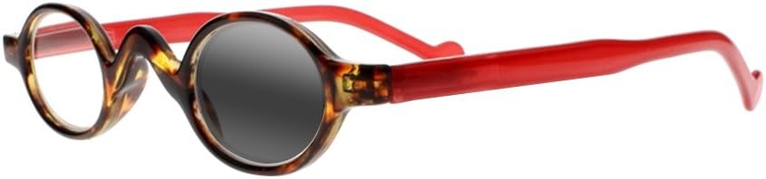 Mini Round Oval Happy Readers Reading Glasses UV400 Sunglasses