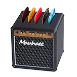 Guitar Pick Case, Guitar Picks Holder Amp Speaker Guitar Pick Box | Guitar Pick Storage Container for Guitar Players Lovers | Guitar Picks Organizer | Simulation Speaker Desktop Ornaments Gift