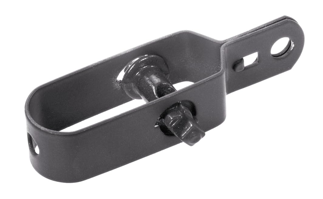 Alberts 821142 Tendeur de câbles | zingué, plastifié anthracite métallique | taille 2 | longueur 100 mm | kit de 30