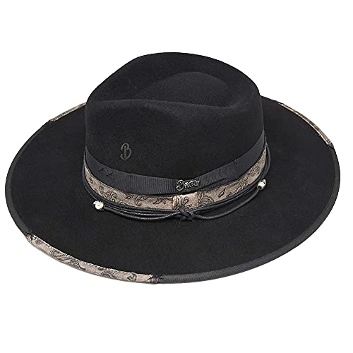 Bullhide Women's Reloaded Casual Premium Wool Felt Hat, 3 1/4