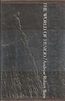 The world of Hesiod;: A study of the Greek Middle Ages, c. 900-700 B.C B0006BOZOU Book Cover