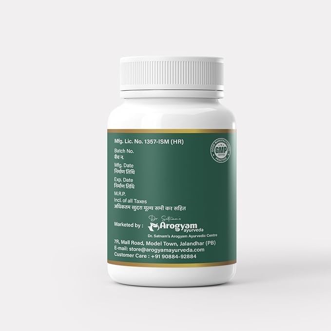 Image of Dr. Satnam's Arogyam Ayurveda Fatty Liver Tablets | Ayurvedic Herbal Liver Support Formula | Digestive & Metabolic Wellness Support | Plant-Based Supplement (PACK OF 2)