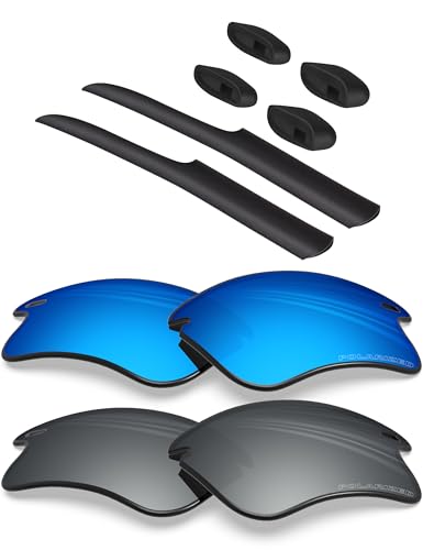 Objectifs polarisés BlazerBuck OO9156-2 idéals en cyclisme pour Fast Jacket XL Oakley