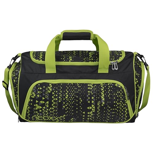 Neoxx - Move Sporttasche Code Breaker - 25L, großes Hauptfach, Nassfach, 2 Tragegriffe, Verstellbarer Schultergurt