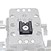 CAMVATE Cold Shoe Mount with 1/4''-20 Hole for Camera Flash Microphone Accessories - 0966