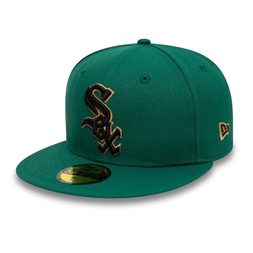 New Era Cap 59FIFTY Herren Basecap NFL NBA MLB Limited Edition (Chicago White Sox Green, 7 5/8)