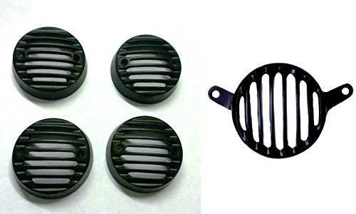Image of Bikers World Tail Light Grill and Indicator Grill for Royal Enfield