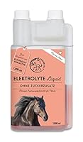 Annimally Elektrolyte Liquid für Pferde 1000ml mit Natrium, Kalium, Acerola, Calcium, Magnesium und Vitamin B flüssig - Elektrolyt Liquid ohne Zuckerzusatz