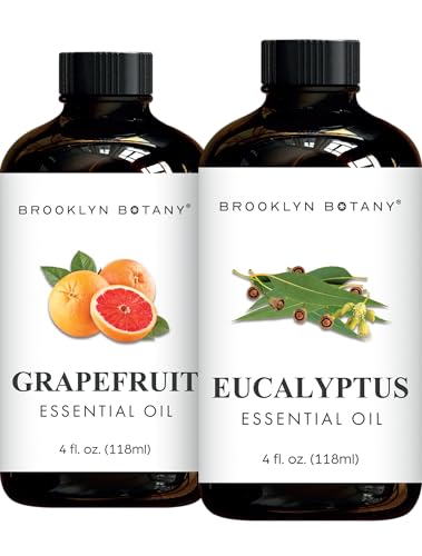 Aceites Esenciales Pomelo y Eucalipto Pack 2 x 4 Fl Oz