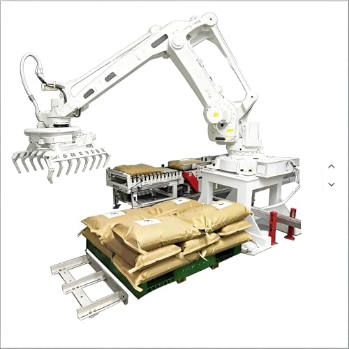 Programmable Palletizing Robot for Carton & Stacked Goods Arranging, Used on Chemical Product Packaging Lines, Safe Operating System for Industrial Production Team