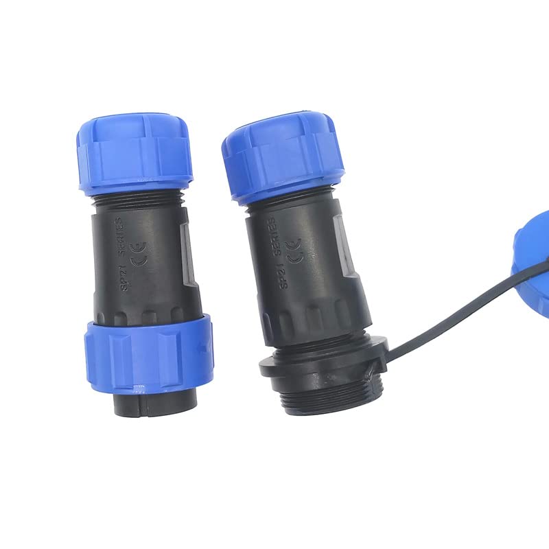 Conector de acoplamiento SP2111 de 9 pines con cable de alimentación resistente 4