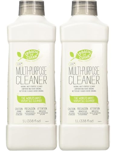 Image of Biodegradable Concentrated LOC Multipurpose Cleaner Kosher Certified for All Washable Items /Surfaces /Hands 1 L(33.8 fl. oz. Pack of 2) Replace 16.9 Oz Spray Bottle Up to 20 Times,FINAL SALE w /o RETURN