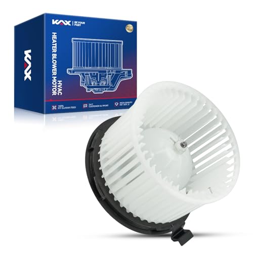 Image of KAX AC Blower Motor with Fan Cage Fit for Nissan Versa 2007 2008 2009 2010 2011 2012,HVAC Heater Blower Motor Replaces# 700287,75879