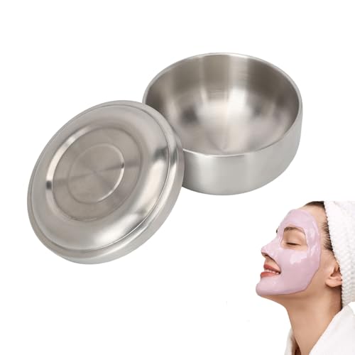 Tazón para Mezcla de Mascarillas Faciales de Acero Inoxidable miniatura 1