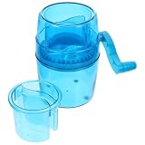 MAGICLULU Máquina Trituradora de Hielo Manual Portátil para Cocina, Azul