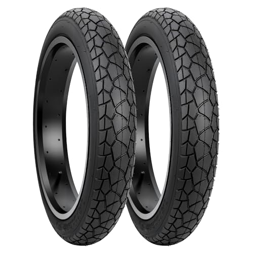 MAKELEN 2 Pack Fat Bike Tires 20x3 (76-406) All-Terrain Bike Tires, Silent for...