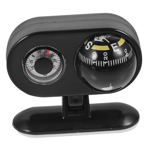 Brújula de bola para auto con termómetro Toddmomy miniatura 1