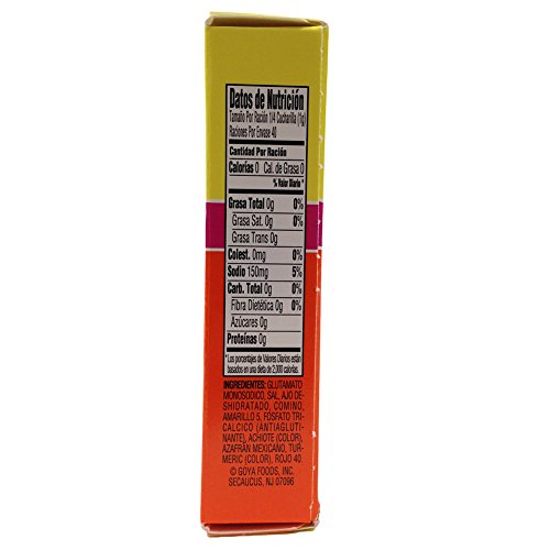 Mélange épices Goya pack de 3 condiments traditionnels latinos - 3