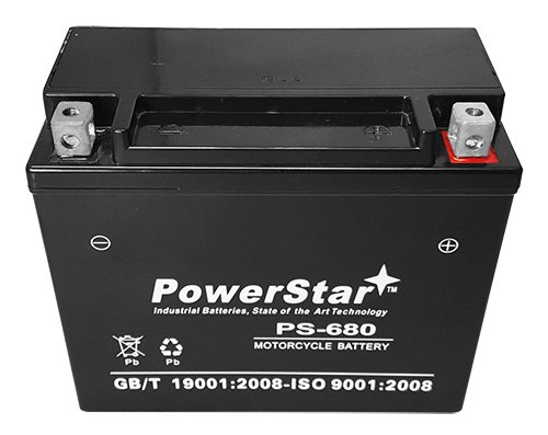 PowerStar Replaces 20L-BS ETX20L CYTX20L-BS GTX20L-BS YTX20L-BS Power Sports Battery