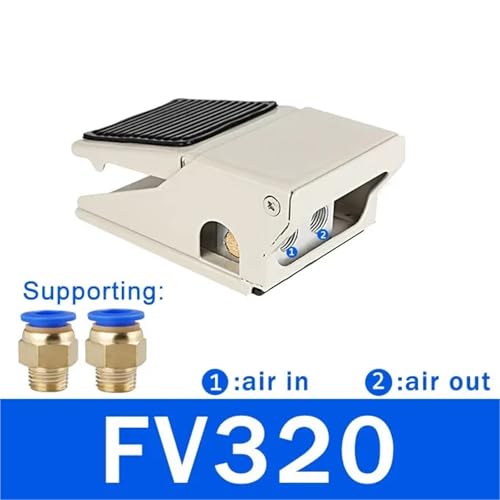 Vanne de régulation d'air 4F210-08 et interrupteur à pédale FV320 8mm - 3