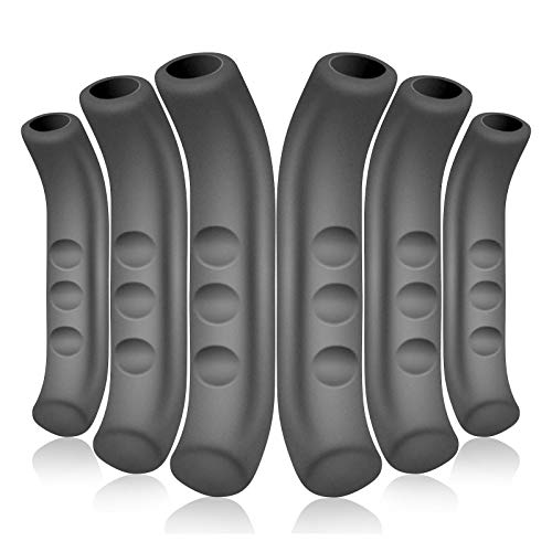 12 Pieces Bicycle Brake Handle Sleeve Bicycle Brake Levers Protector Silicone Bike Brake Cover For Road Mountain Bikes #TOP19