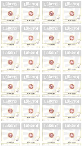 Pastilles Lakerol Cloetta pocket de 25g : lot de 24 boîtes étanches longue conservation