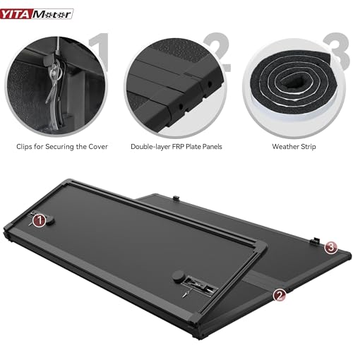 YITAMOTOR FRP Hard Tri-Fold Cover