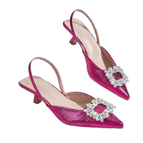 Sandales à talons chaton de mariée ornées de strass haute brillance YYZTXF