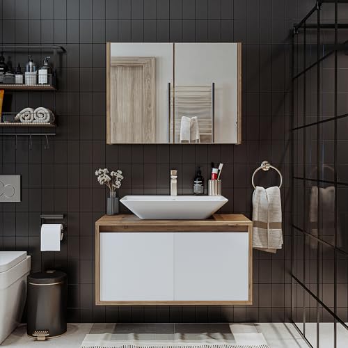 ROOMART Set Mobili Bagno Atlantic 3 pezzi