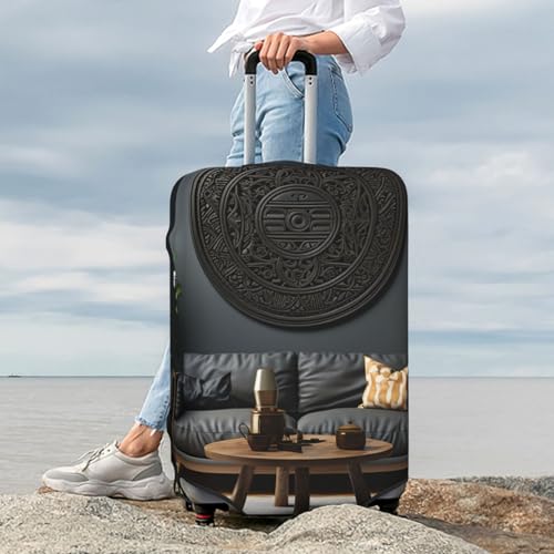 Luggage Cover Elastic Washable Suitcase Cover Dustproof Suitcase Protector Personalized Decorative Paintings Travel Luggage Baggage Covers For 18-32 Inch2