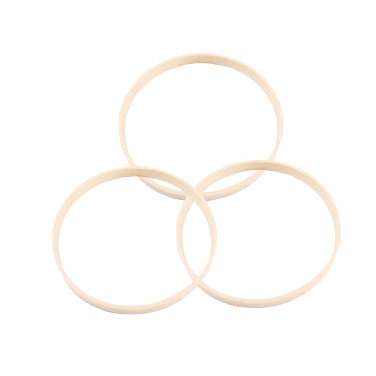 PRETYZOOM 20pcs Dreamcatcher DIY Rings Round Craft for Handmade Projects Natural Material for Wreaths Mandalas and Windchimes