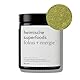 Kruut – Heimische Superfoods bio 70g – Wildkräuter Pulver mit Kalium, Eisen, Calcium aus Brennnessel, Löwenzahn, Giersch – Rohkostpulver
