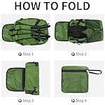 Small Hiking Daypack,15L Waterproof Hiking Backpack Packable Lightweight Travel Day Pack for Women Men (Green) - Image 4