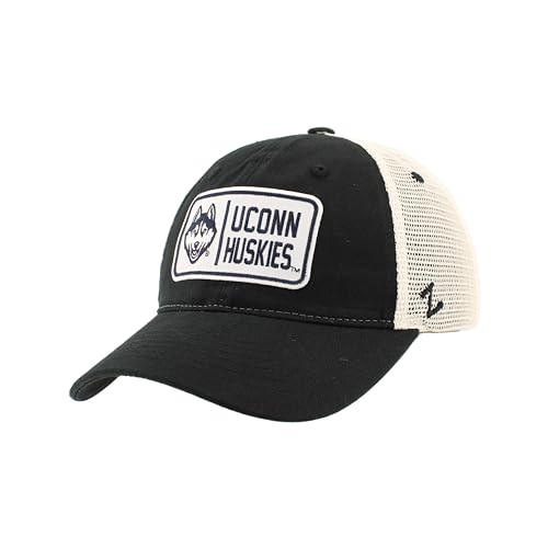 ZHATS Standard NCAA Officially Licensed Hat University Patch Defer Black, One Size