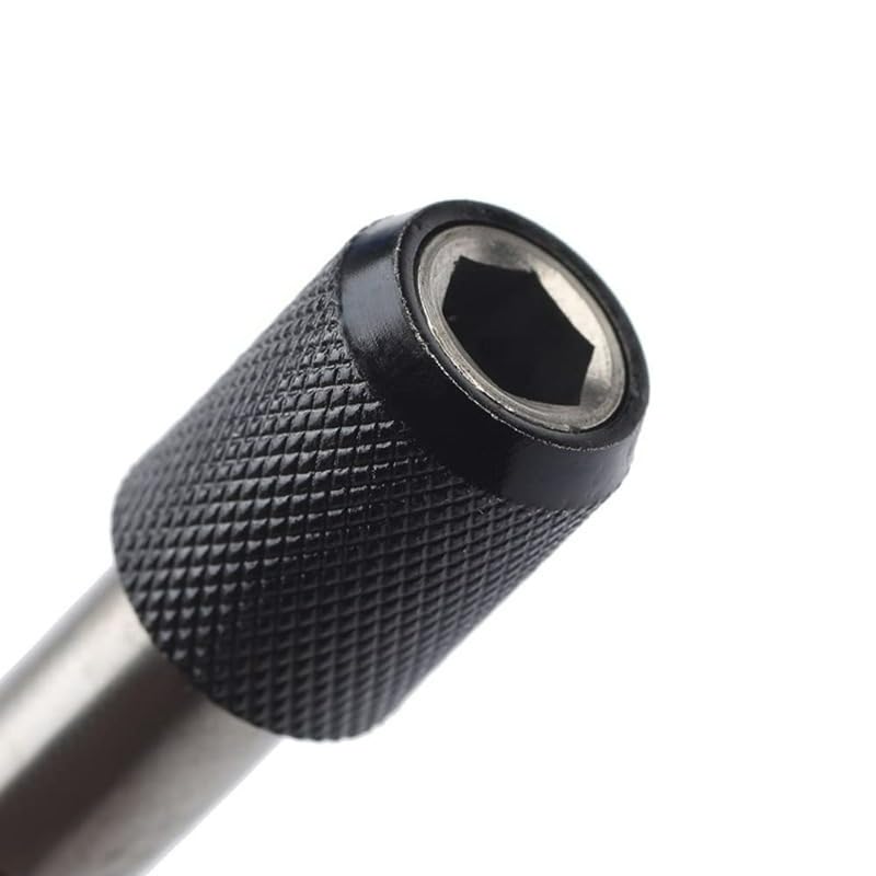 Magnetic Screwdriver Hexagonal Adapter Drill bit Replacement Extension kit self-Locking Rod Chuck nut Tool(Mix)