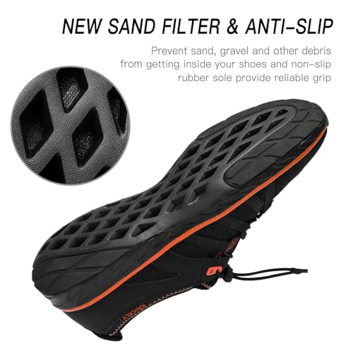 Kricely Water Shoes Men Quick Dry Aqua Shoes Swim Shoes for Men Non-Slip Beach Shoes Outdoor for Surfing3