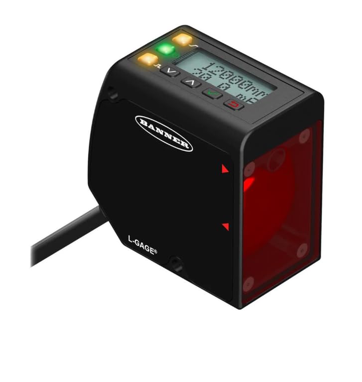 LTF12UC2LD, Distance Sensors - Industrial Laser Diffuse Time-of-Flight Sensor; Range: 50-12000 mm; Input: 12-30 V dc; Output: Analog: 0-10 V; Class 2 Laser