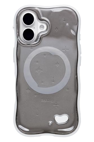 iFace �X�}�z�P�[�X iPhone 16 �Ή� BeBling 2 MagSynq (�u���b�N) MagSafe�Ή� �y �ϏՌ� ���� �V���o�[ �X�g���b�v�z�[���t�� ���� �E���E�� �L���L�� �z