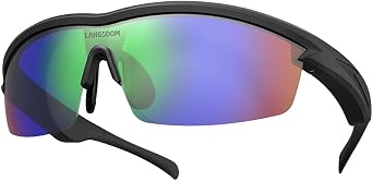 Langsdom Airnova Bluetooth Audio Sunglasses Headphones with Polarized UV400 Lenses 99% UV Protection, 10 Hour Battery
