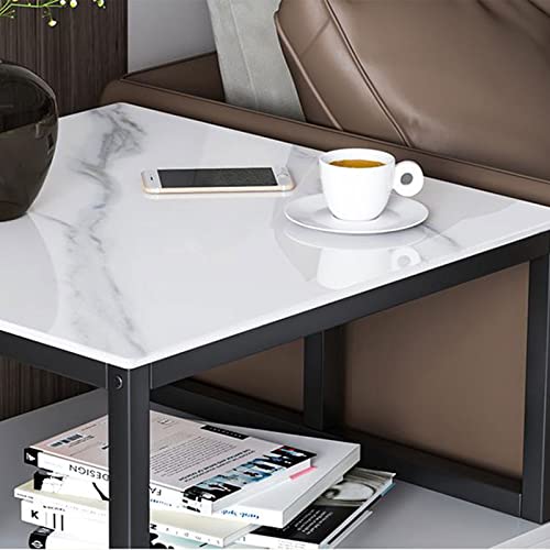 Table de chevet à 2 niveaux avec tiroir pour désencombrer votre espace nuit - 6