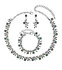 Deep Green Crystal-Black Tone