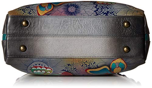 Anna by Anuschka Women’s Genuine Leather Medium Cross Body | Hand Painted Original Artwork | Chic & Stylish Organizer4