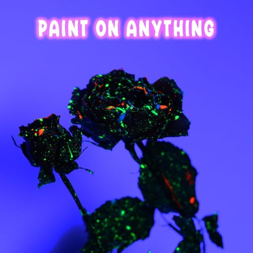 Depvision Glow in the Dark UV Face and Body Paint 6*10ml Neon Blacklight 0.34oz Reactive Fluorescent for Christmas Halloween Party Non-toxic - Image 6