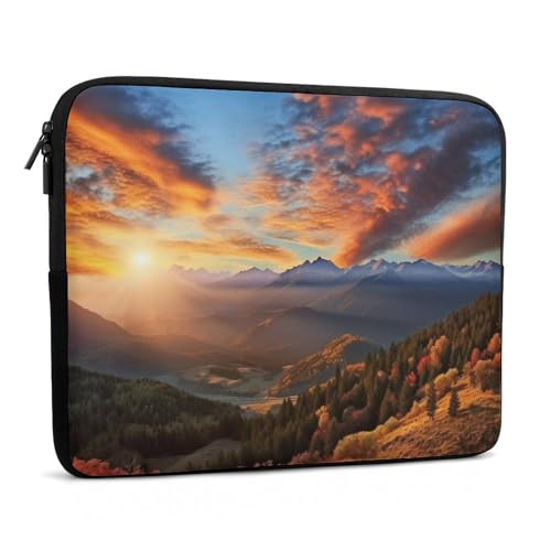 Funda para laptop 12 pulgadas colorida otoño miniatura 3