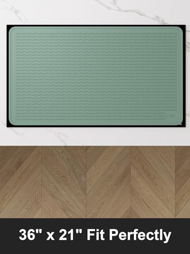 Stove Top Covers for Electric Stove, Food Grade Heavy Duty Silicone Glass Stove Top Cover Protector, Induction Cooktop Protector, Heat Resistant Range Ceramic Stove Top Covers Mat, Oven Cover