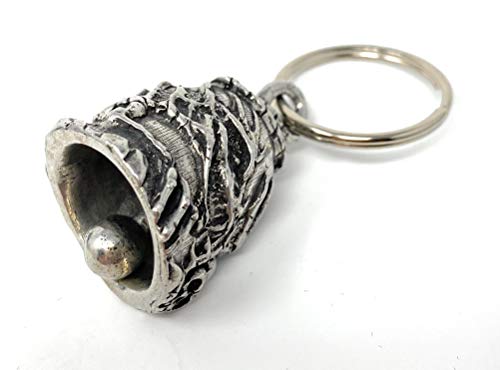 Bravo Bells Skull Dragon Bell - Biker Bell Accessory or Key Chain for Good Luck on the Road