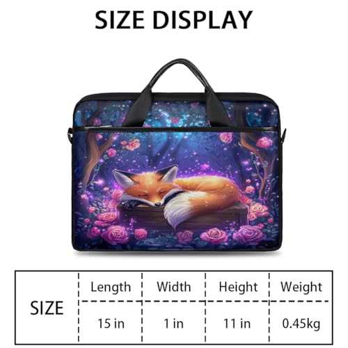 Bolso forest rose fox para portátil de 15 pulgadas miniatura 2