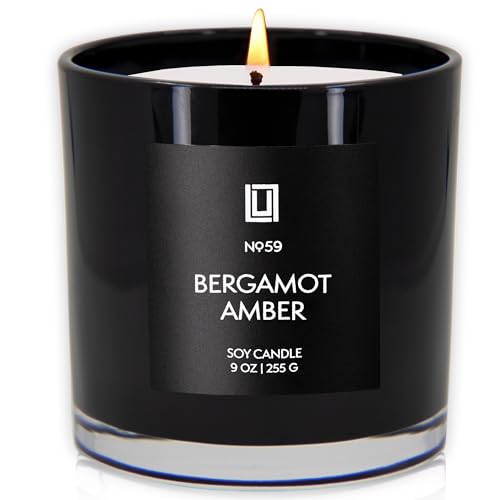 image for Lulu Candles | Bergamot & Amber | Smells Like Citrus & Musk | Luxury S