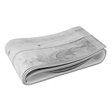 Peel and Stick Floor Tile 10PCS Piastrelle for pavimenti autoadesive impermeabili e antiolio 13,5 mq. Piastrelle in legno PVC satinato venature del legno fai da te for soggiorno camera da letto porta