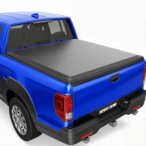 PZ Soft Roll Up Truck Bed Tonneau Cover Compatible with 2017-2025 Honda Ridgeline Fleetside 5.4FT (64) Bed